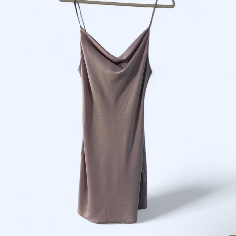 Elegant Lavender Slip Dress